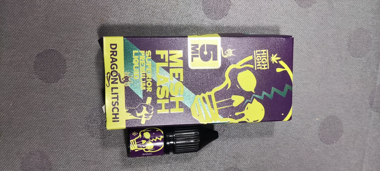 Customer photo review of Highlight-Meshflash Liquid - Dragon Litschi 5ml