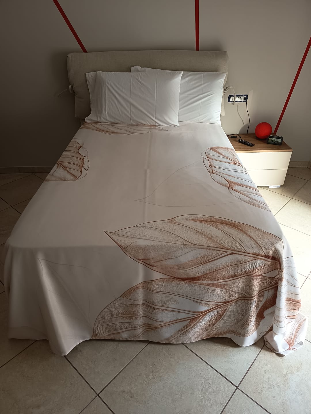 Customer photo review of Copriletto Estivo, Coperta Leggera, Lenzuola Copriletto Floreale F150