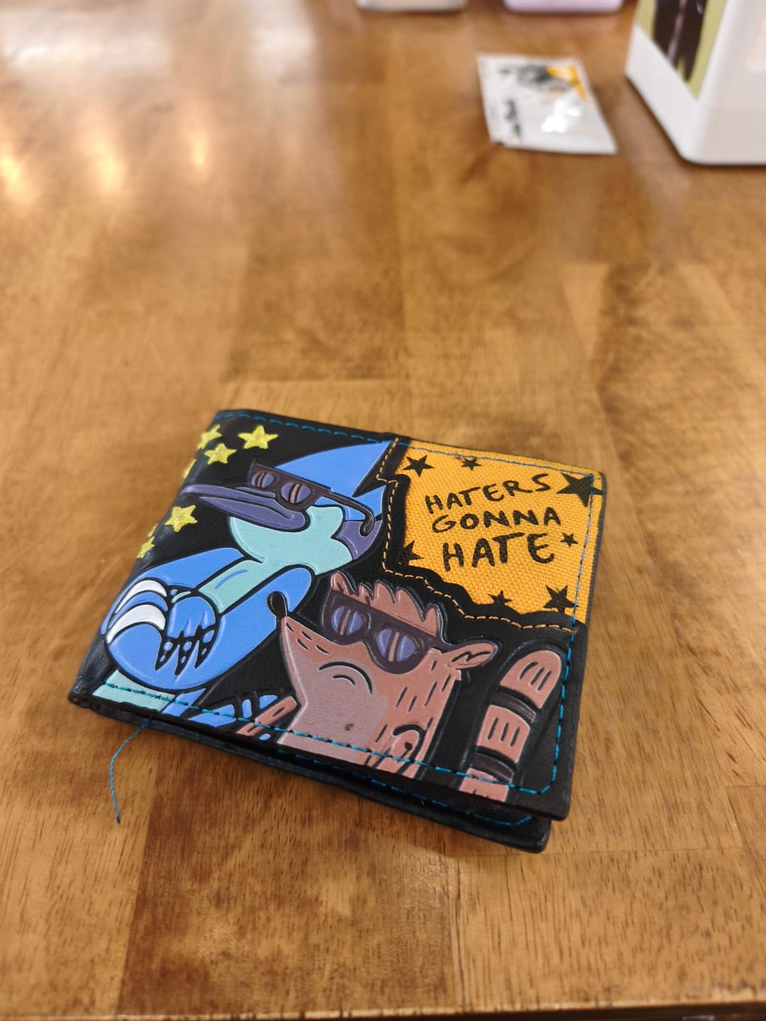 Customer photo review of Regular Show Cüzdan