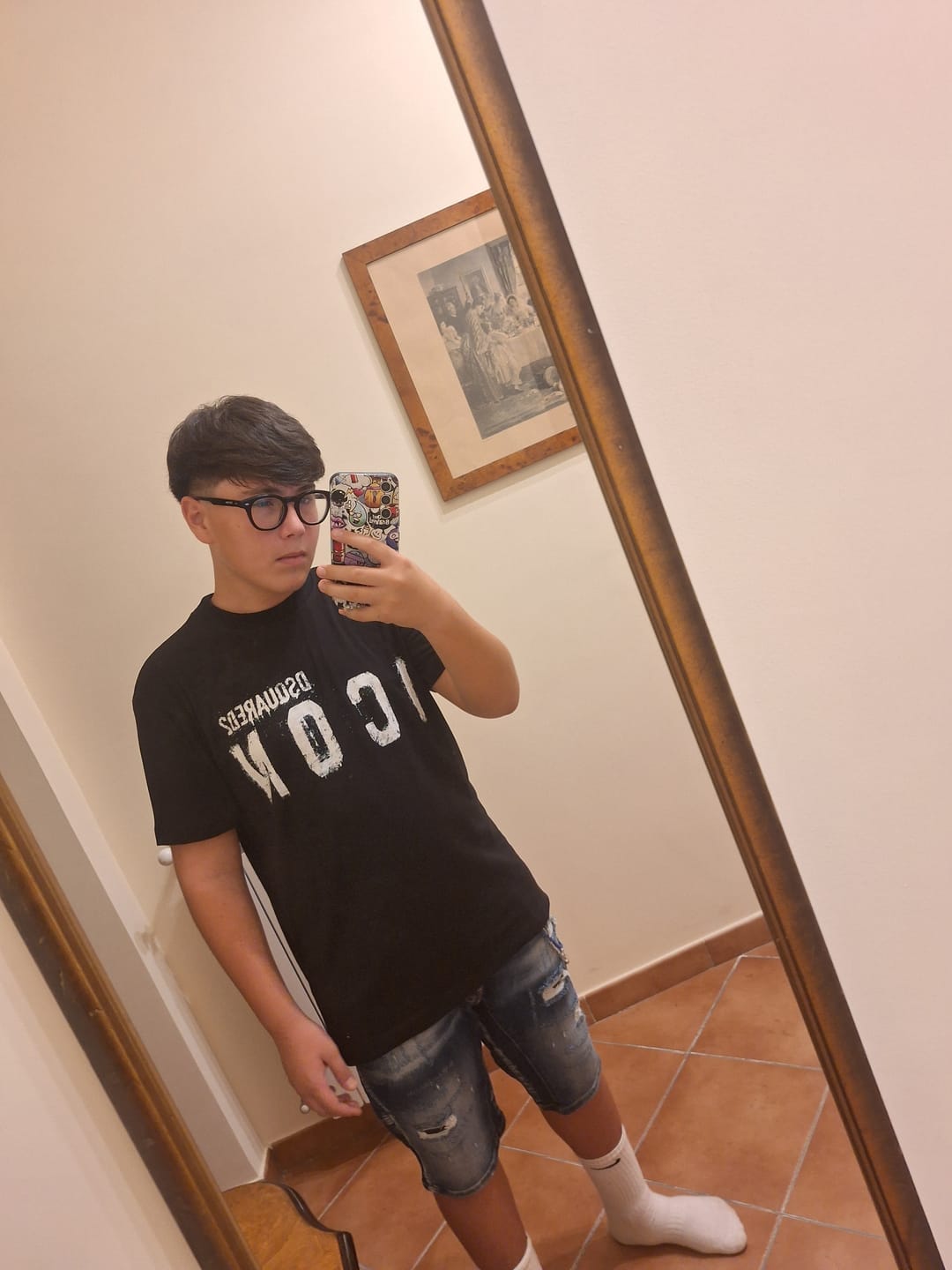 Customer photo review of T-shirt Dsquared Icon