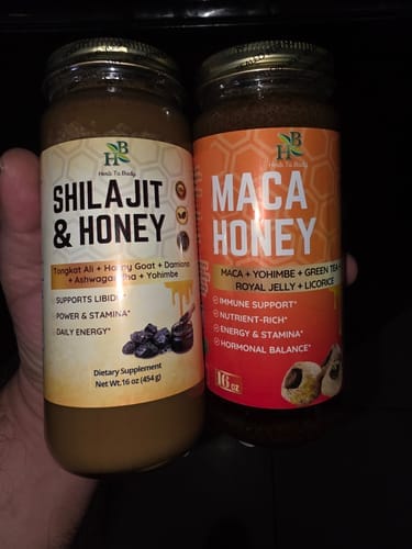 Customer photo review of Genuine Shilajit Honey
