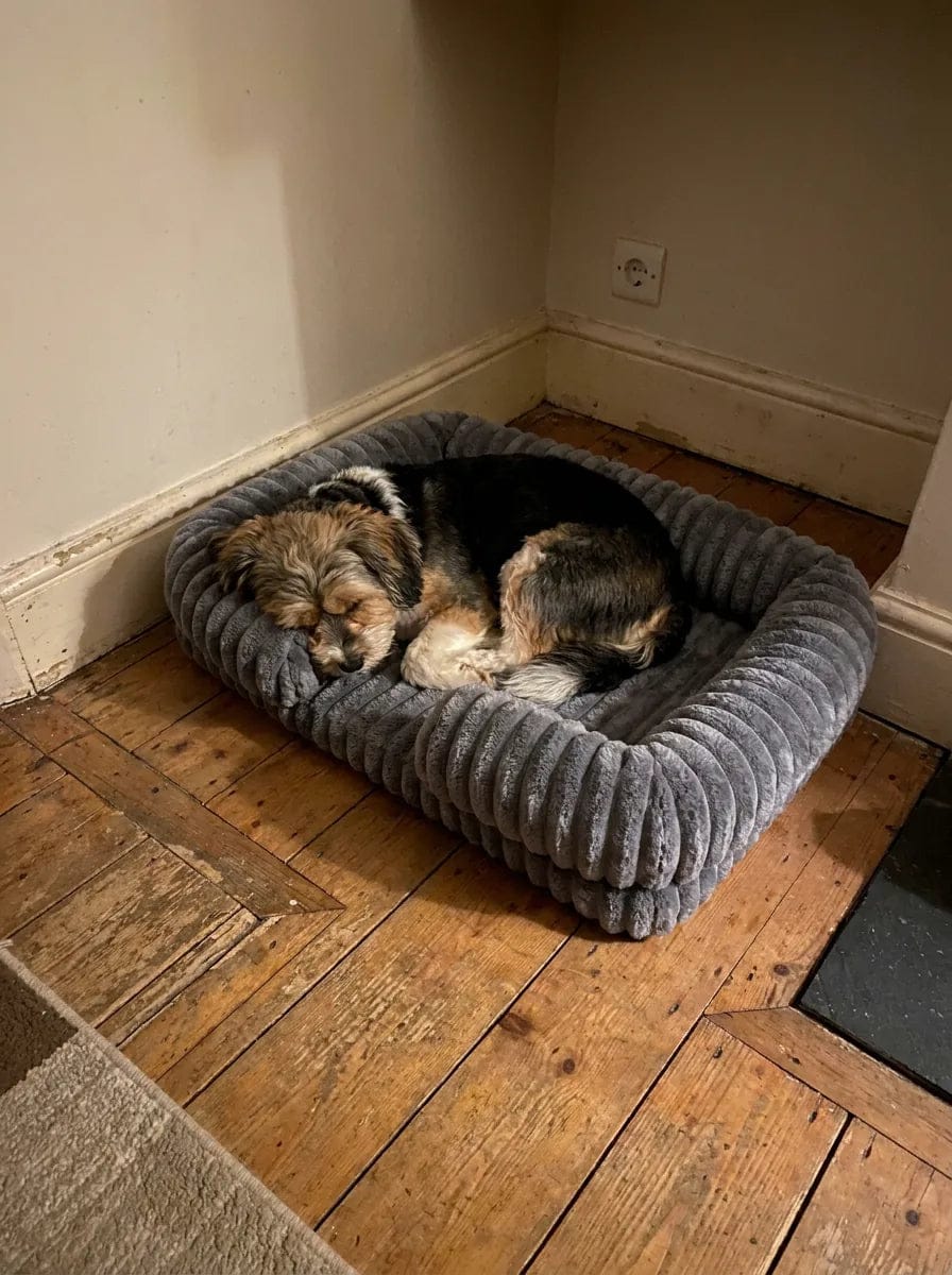 Customer photo review of Panier orthopédique pour chien