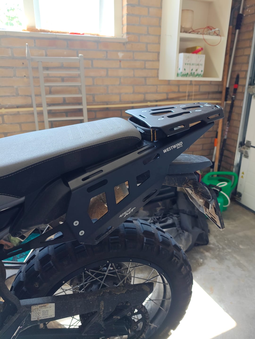 Customer photo review of CF450MT (Ibex 450) Luggage Rack