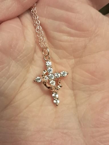 Customer photo review of Hope Necklace