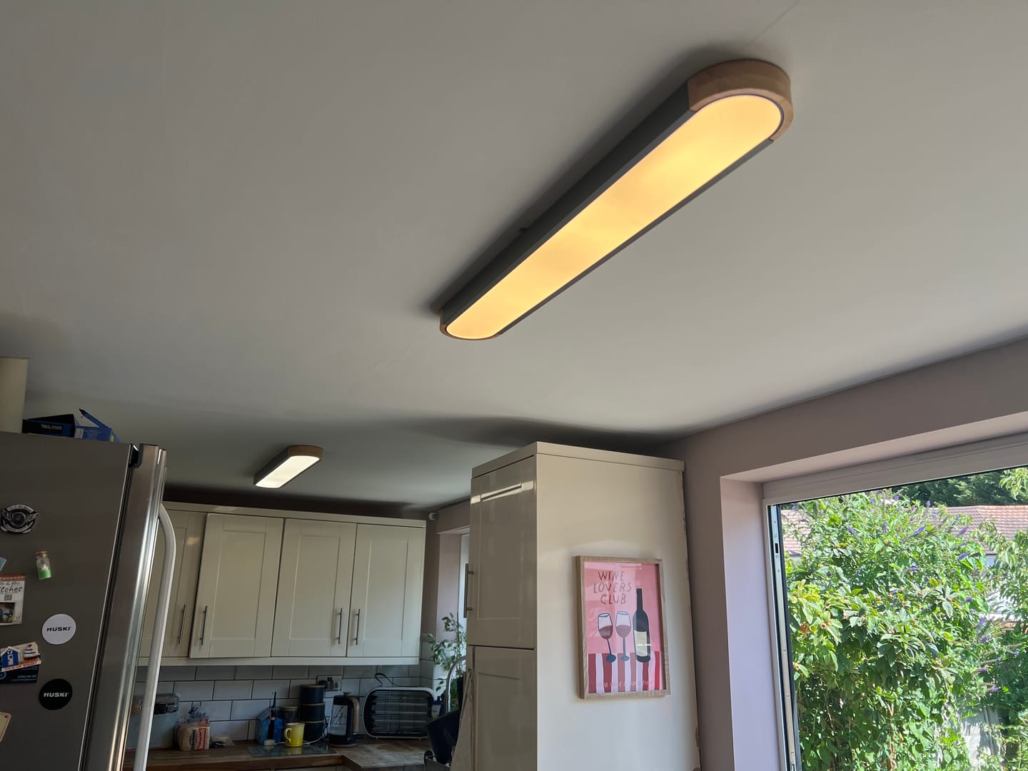 Customer photo review of Modern Dimmable Integrated LED Ceiling Light