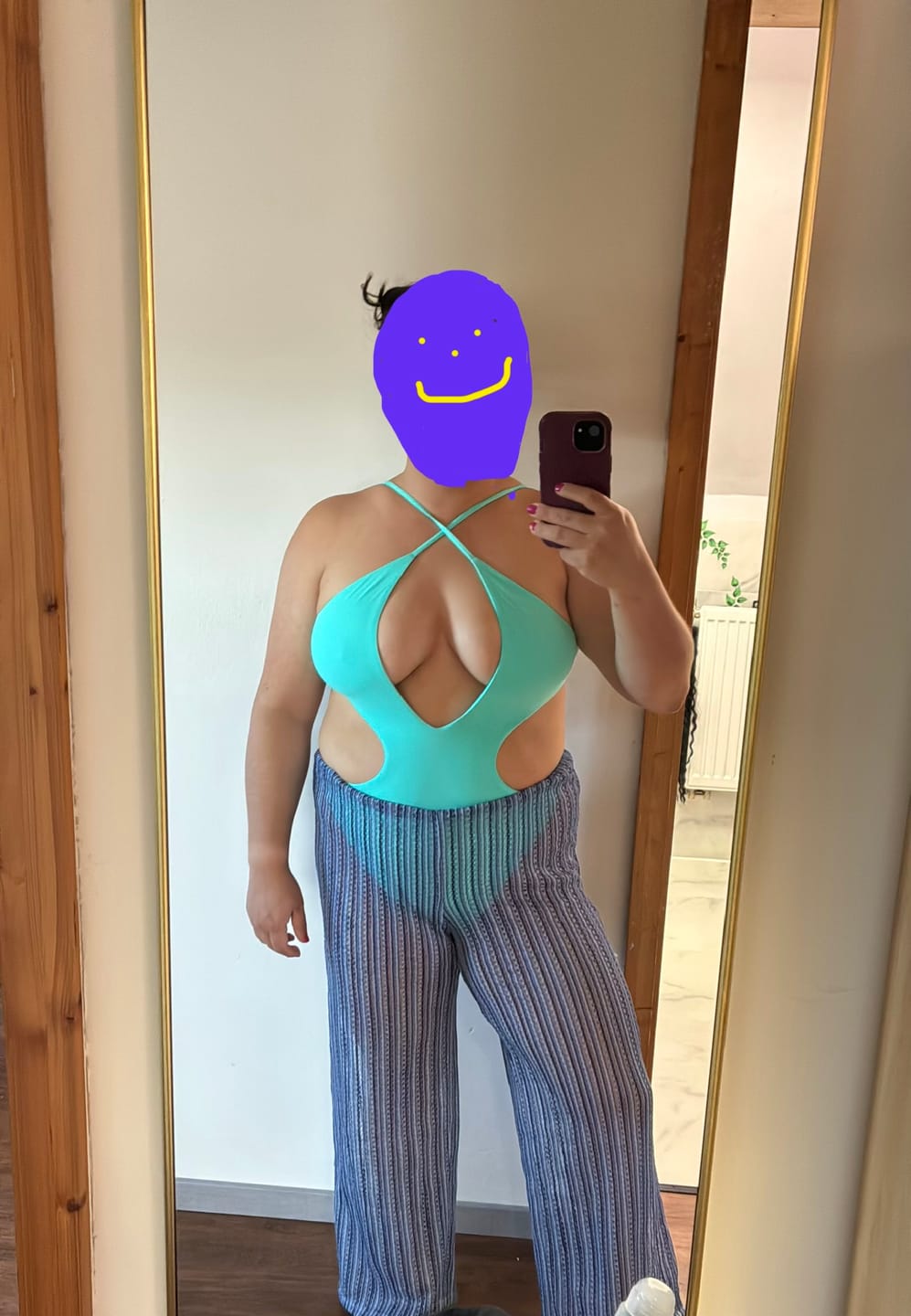 Customer photo review of Mint Cutout Body Suit (Fairy)