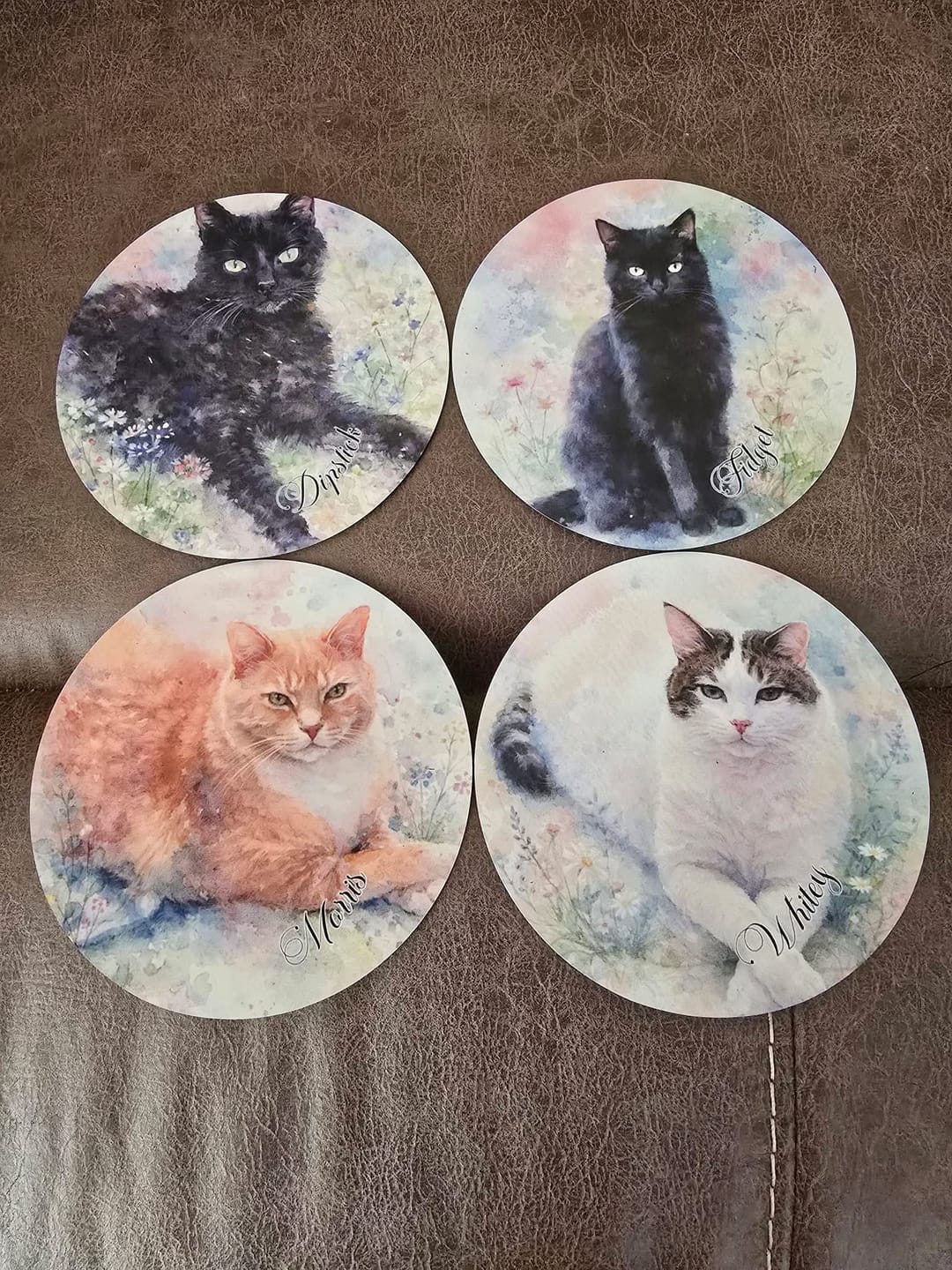 Customer photo review of Watercolor - Personalized Car Magnet