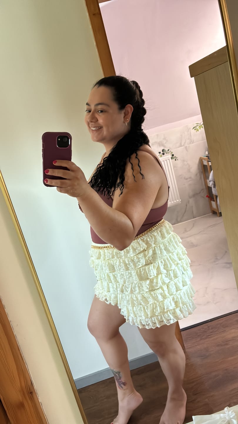 Customer photo review of BLACK Braiding Hair ARIEL CURL