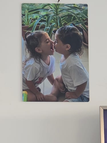 Customer photo review of יצירת פוסטר מתמגנט מתמונה