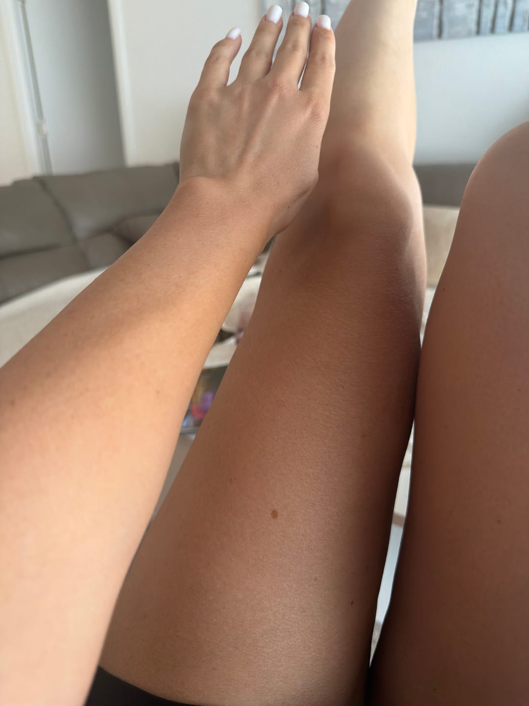 Customer photo review of Bondi Sands Pena za samopotamnjivanje Dark Express 200ml