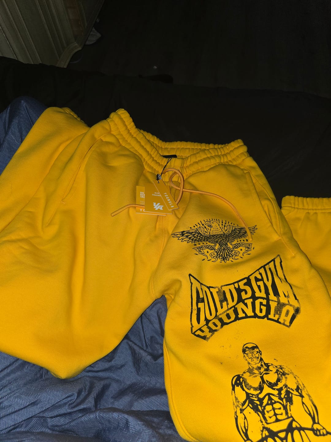 Customer photo review of 2143 - Golds Gym Immortal Joggers