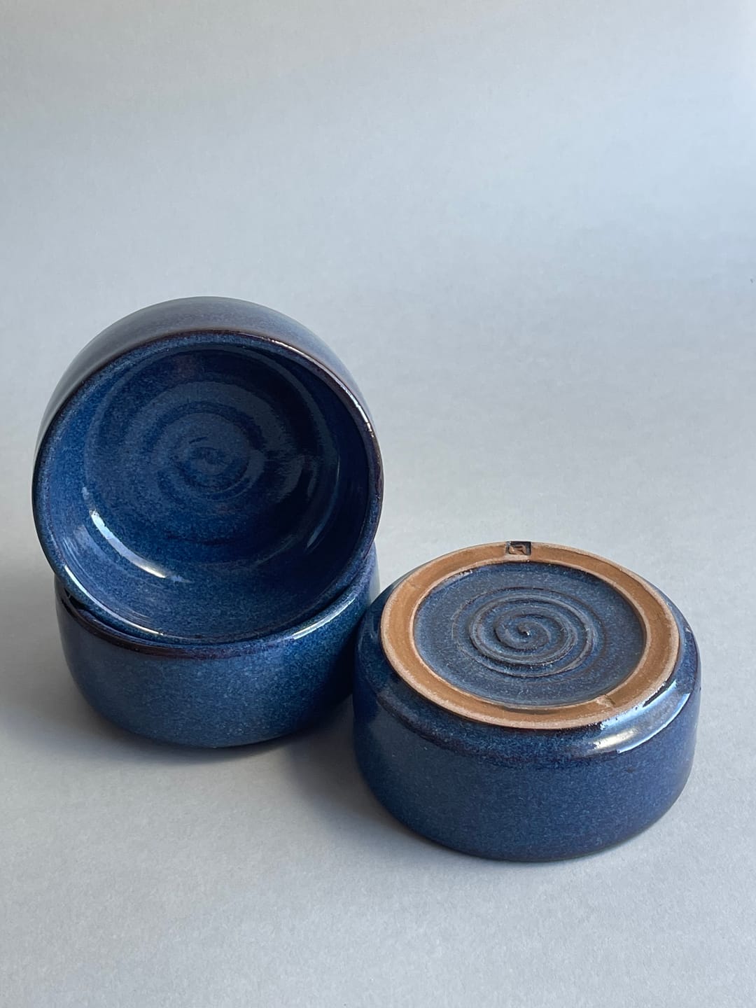 Customer photo review of Abbots Hazy Blue Midfire Glaze