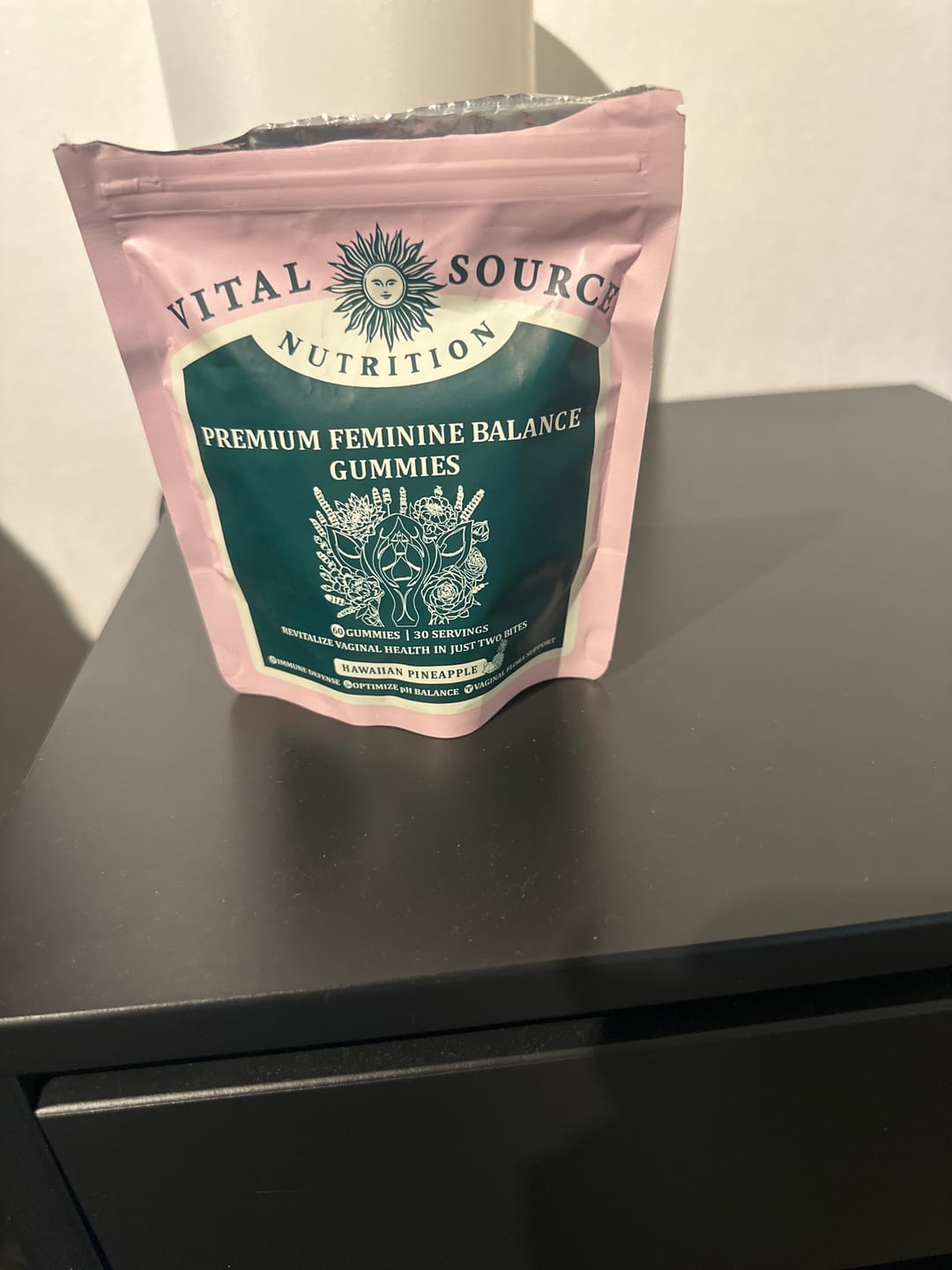 Customer photo review of Feminine Balance Gummies