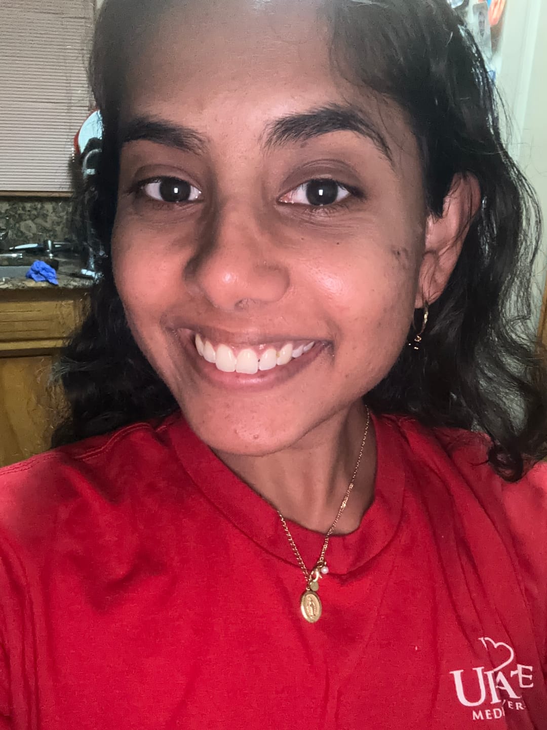 Customer photo review of Miraculous Medal Necklace