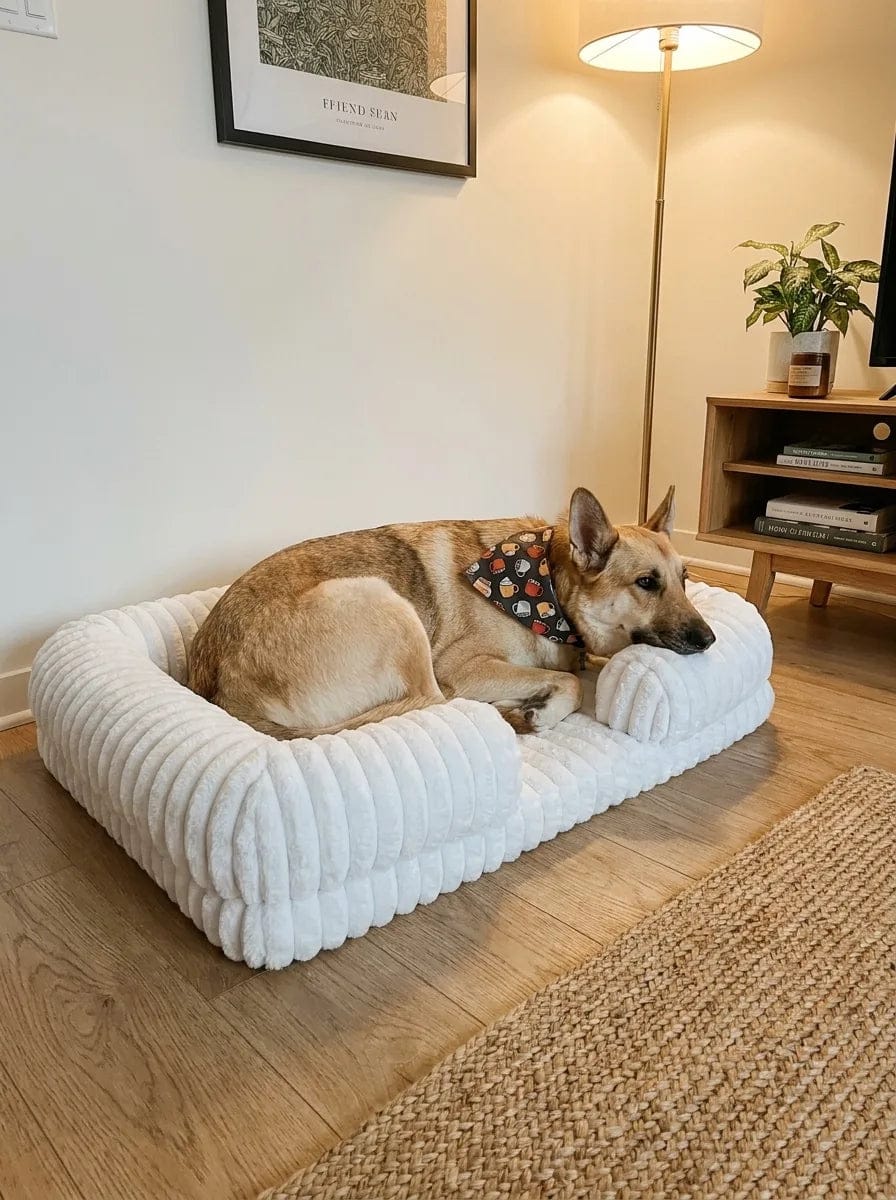 Customer photo review of Panier orthopédique pour chien