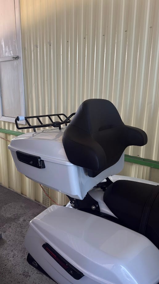 Customer photo review of Detachable King Tour Trunk Pack Kits for Touring with Tour Trunk Pack Liners