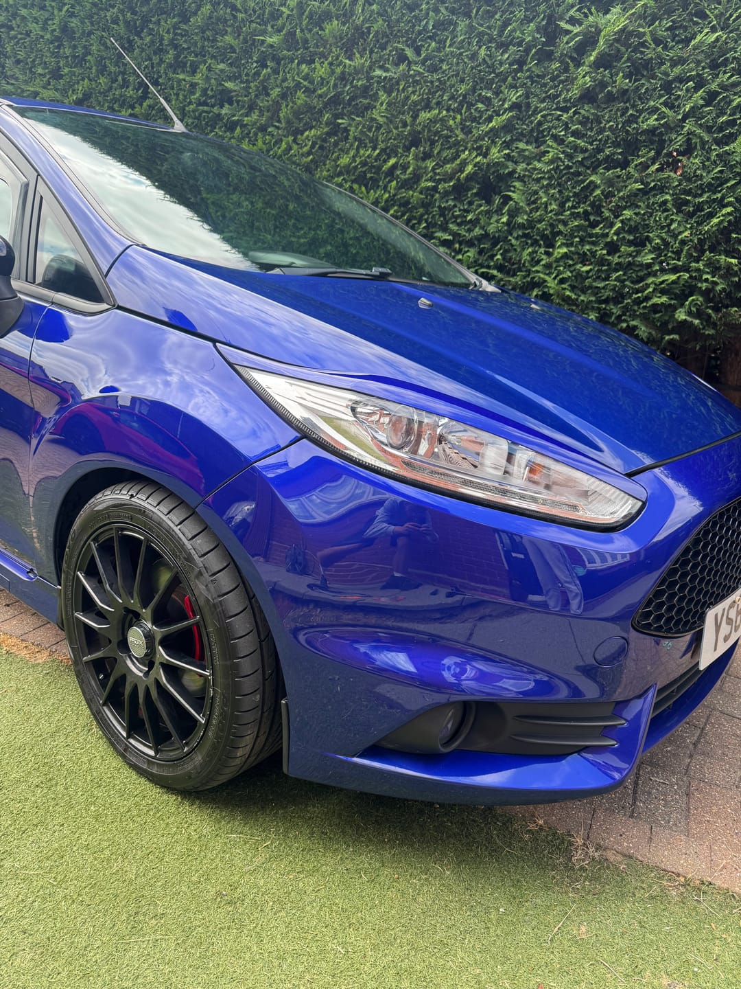 Customer photo review of Proform Headlight Eyebrows - Mk7.5 Fiesta (Various Finishes)