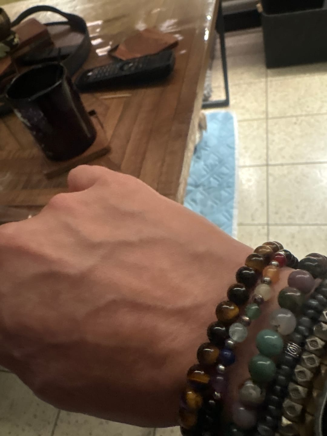 Customer photo review of Bracelet Fin "Chakras"