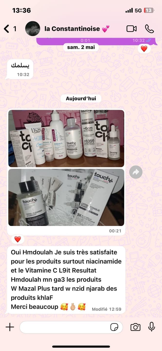 Customer photo review of VITAMINE C 11% ULTRA PURE · HIGH POTENCY