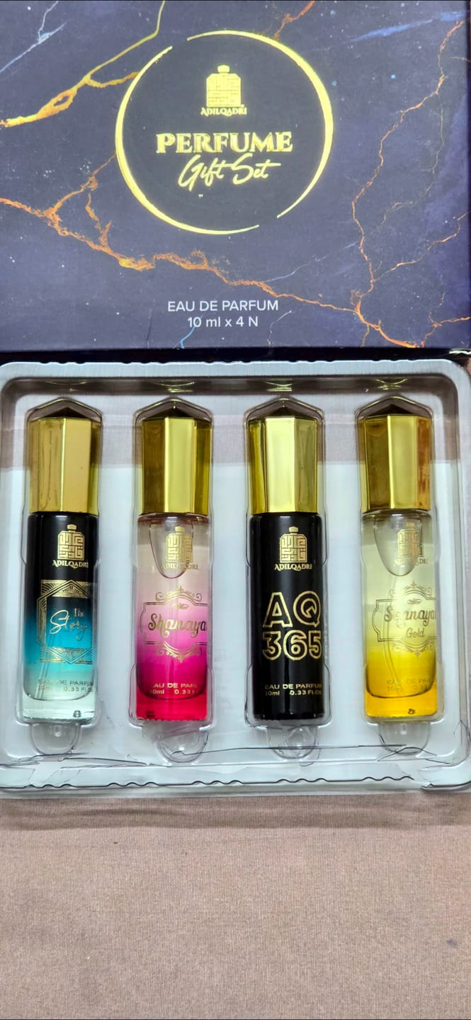 Customer photo review of Perfume Gift Set 4 Pcs Premium Perfume Spray