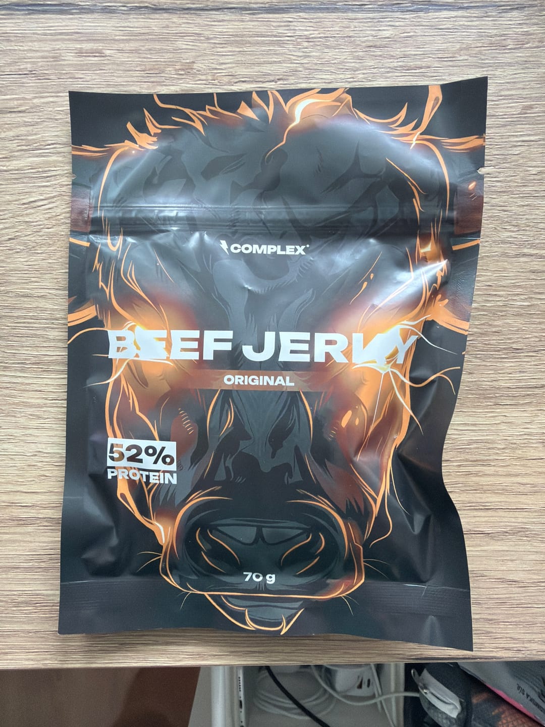 Customer photo review of Organic Beef Jerky