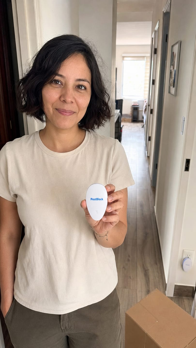 Customer photo review of PestBlock™ Repelente de Plagas 2026 - Tecnología Adaptativa