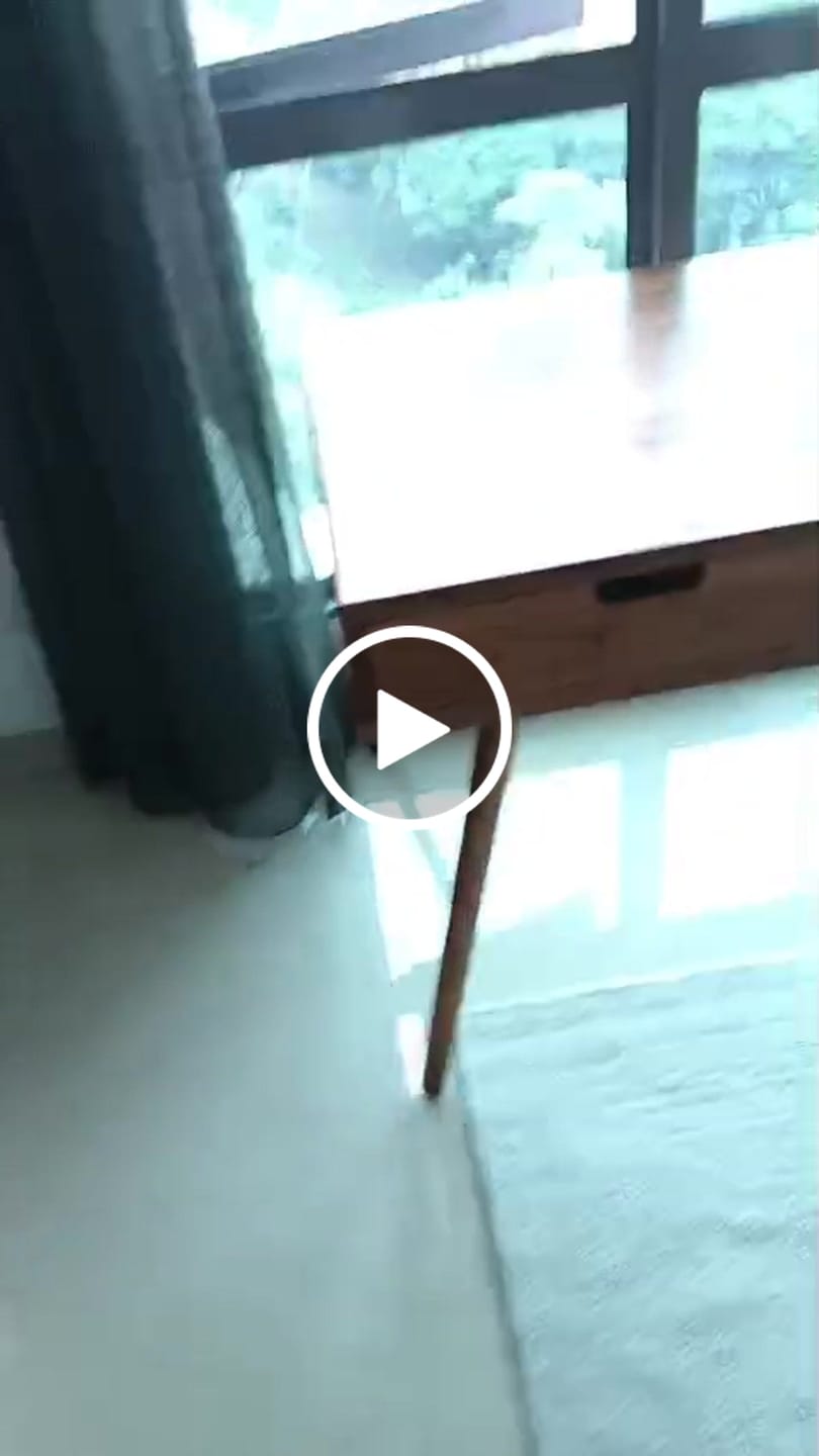 Customer video review of Minimalist Desk with Seating Options | Solid Teak Wood