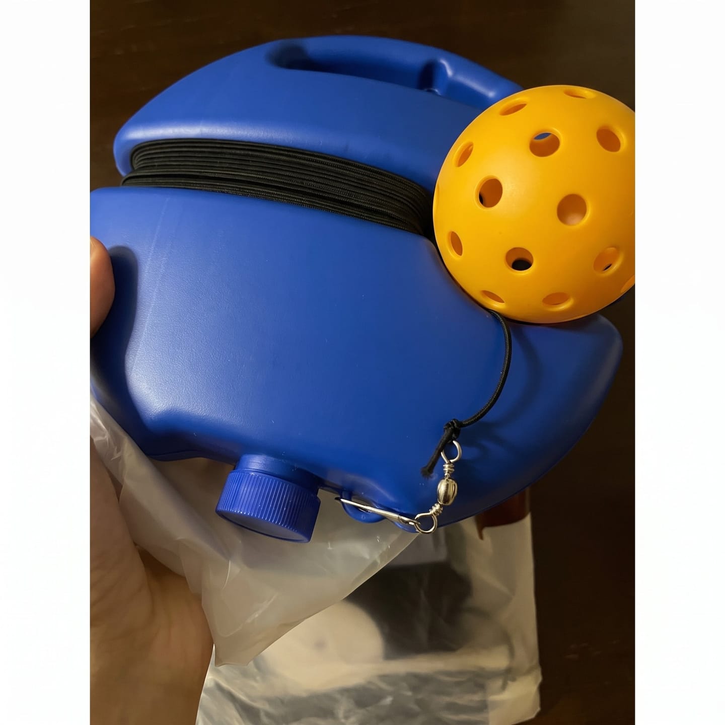 Customer photo review of Pickleballone™ Solo Trainer