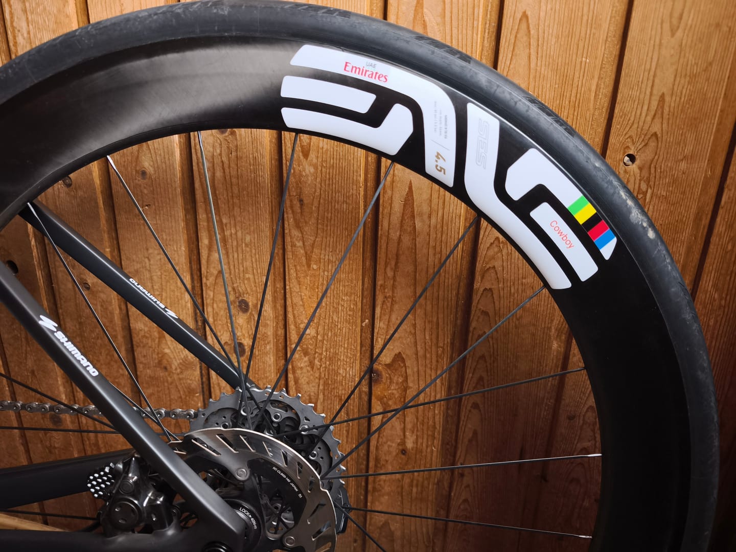 Customer photo review of Custom ENVE SES 4.5 Rim Decals