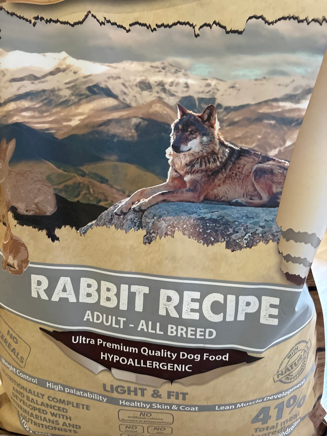 Customer photo review of NATURAL GREATNESS Kaninchen Rezeptur – Leicht & Fit / Ultra Premium - Erwachsene - Alle Rassen