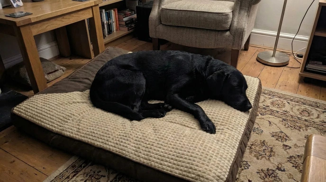 Customer photo review of Lit pour chien orthopédique