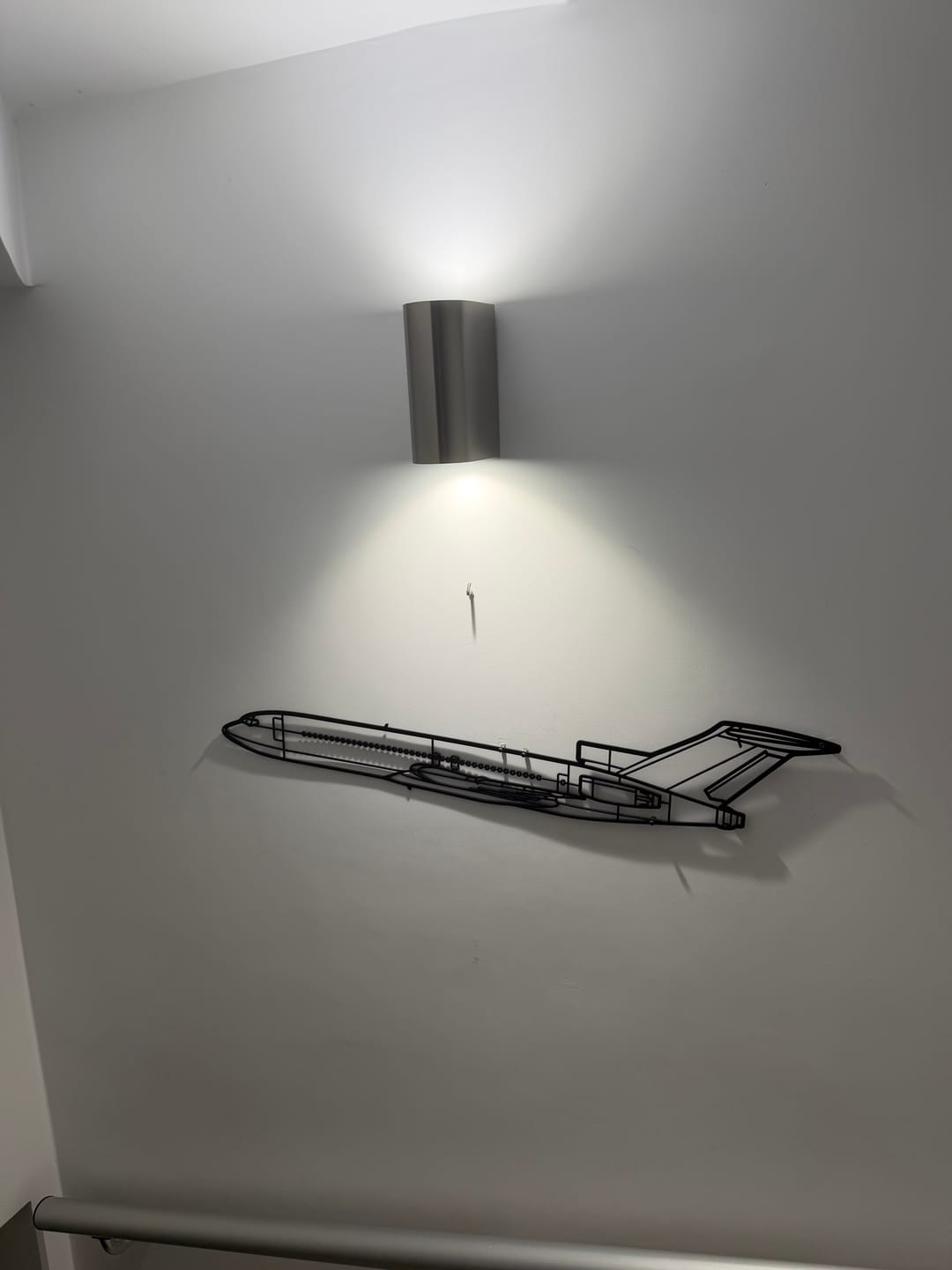 Customer photo review of 727 Silhouette Metal Wall Art