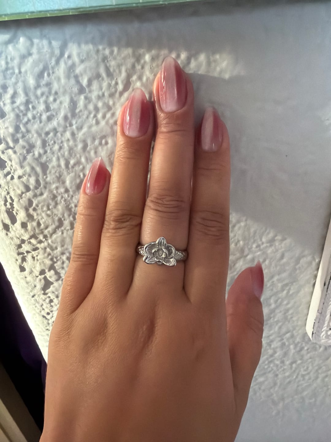 Customer photo review of Orchid Bloom Ring