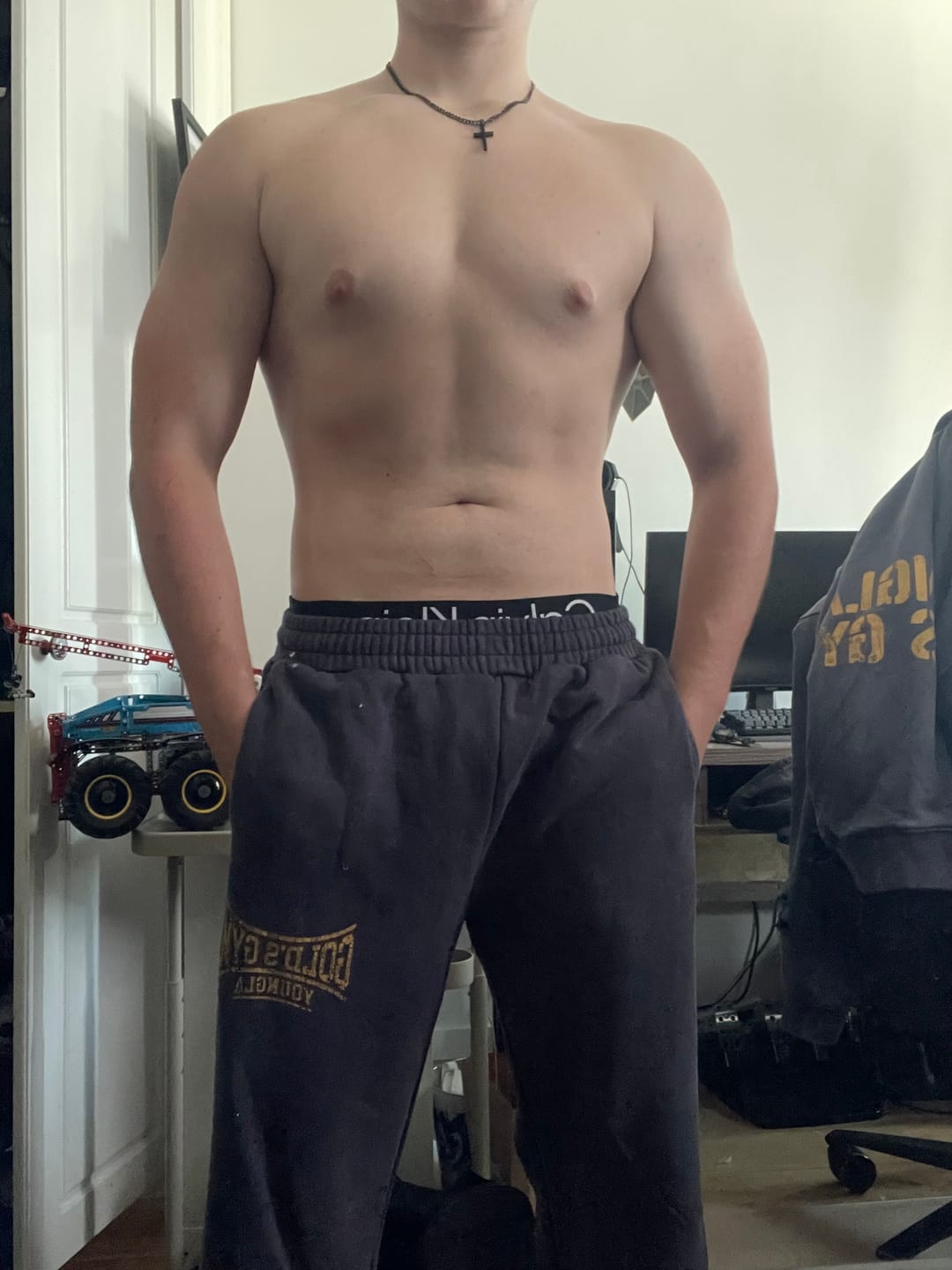 Customer photo review of 2052 - Gold's Iron Legacy Heritage Sweats