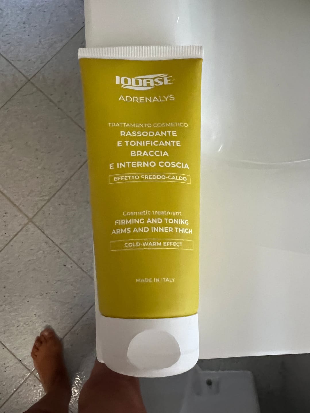 Customer photo review of Crema rassodante braccia ed interno coscia