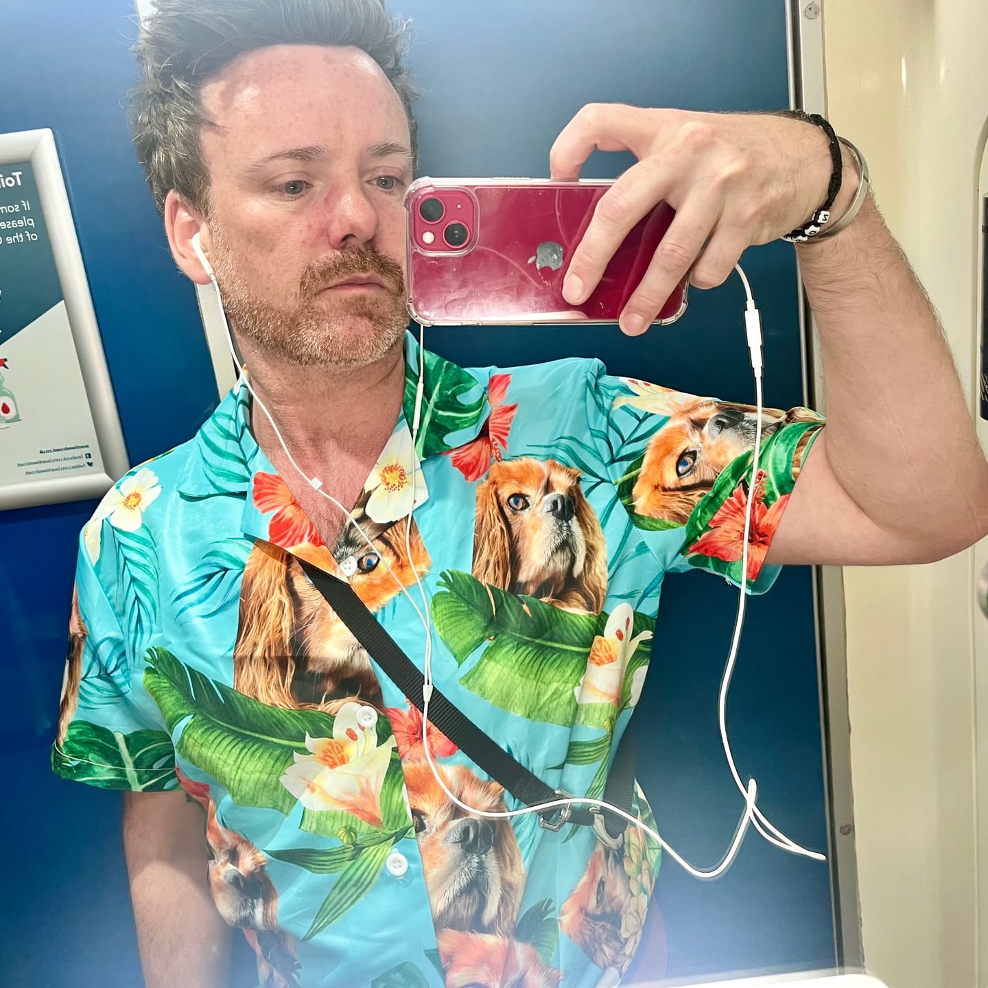 Customer photo review of Your photo - Personalised Hawaiian Shirt