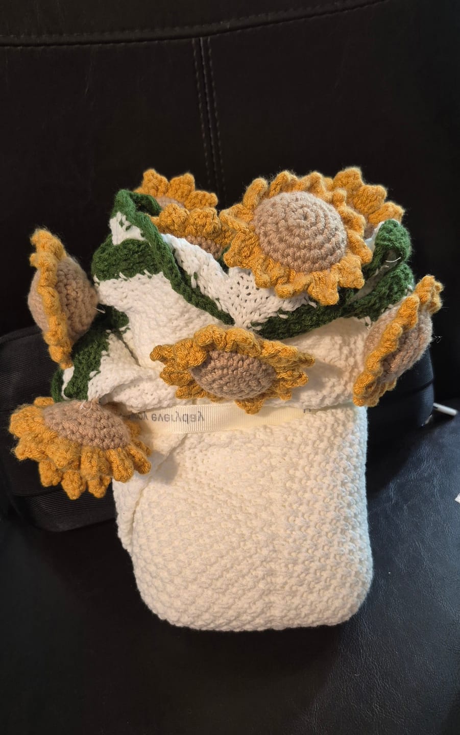 Customer photo review of Bloomie Bouquet Blanket