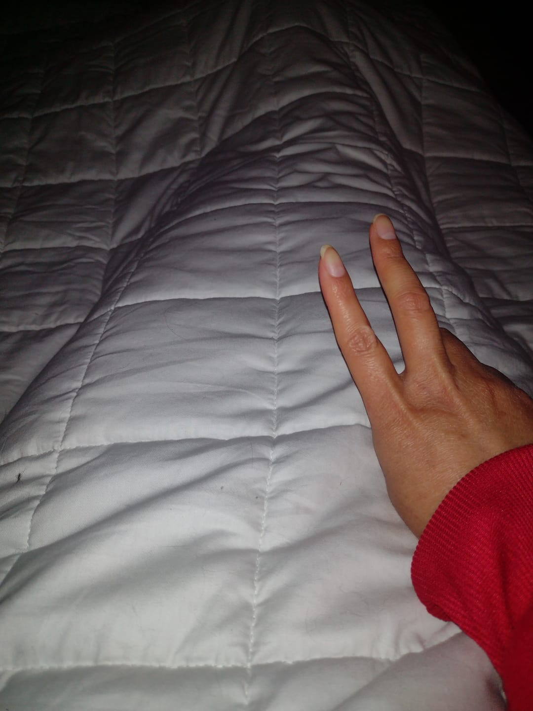 Customer photo review of Manta Pesada (PersonalPlus) - 100 noches de prueba / Algodón 100% natural