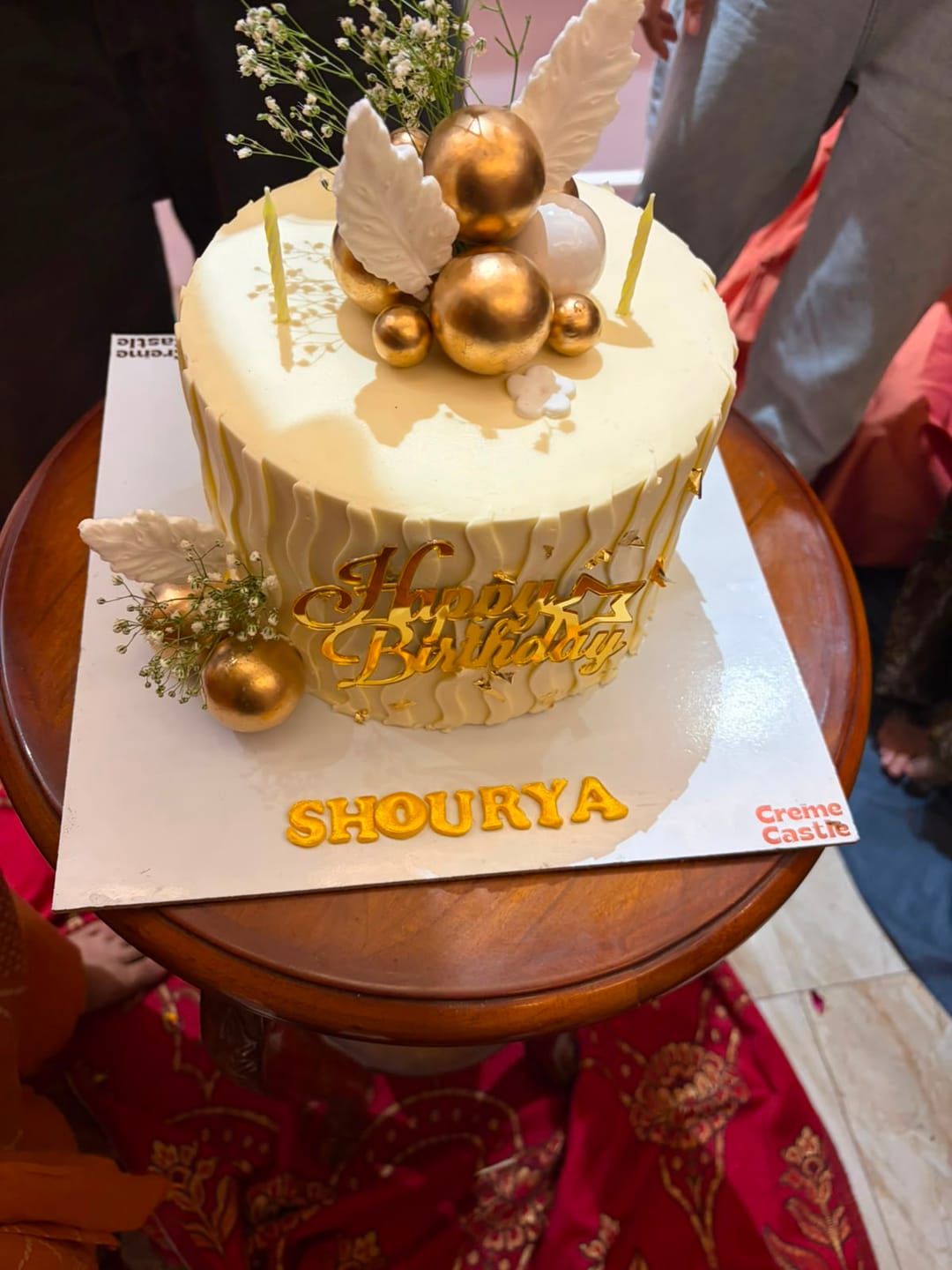 Customer photo review of Customized Flower Cake