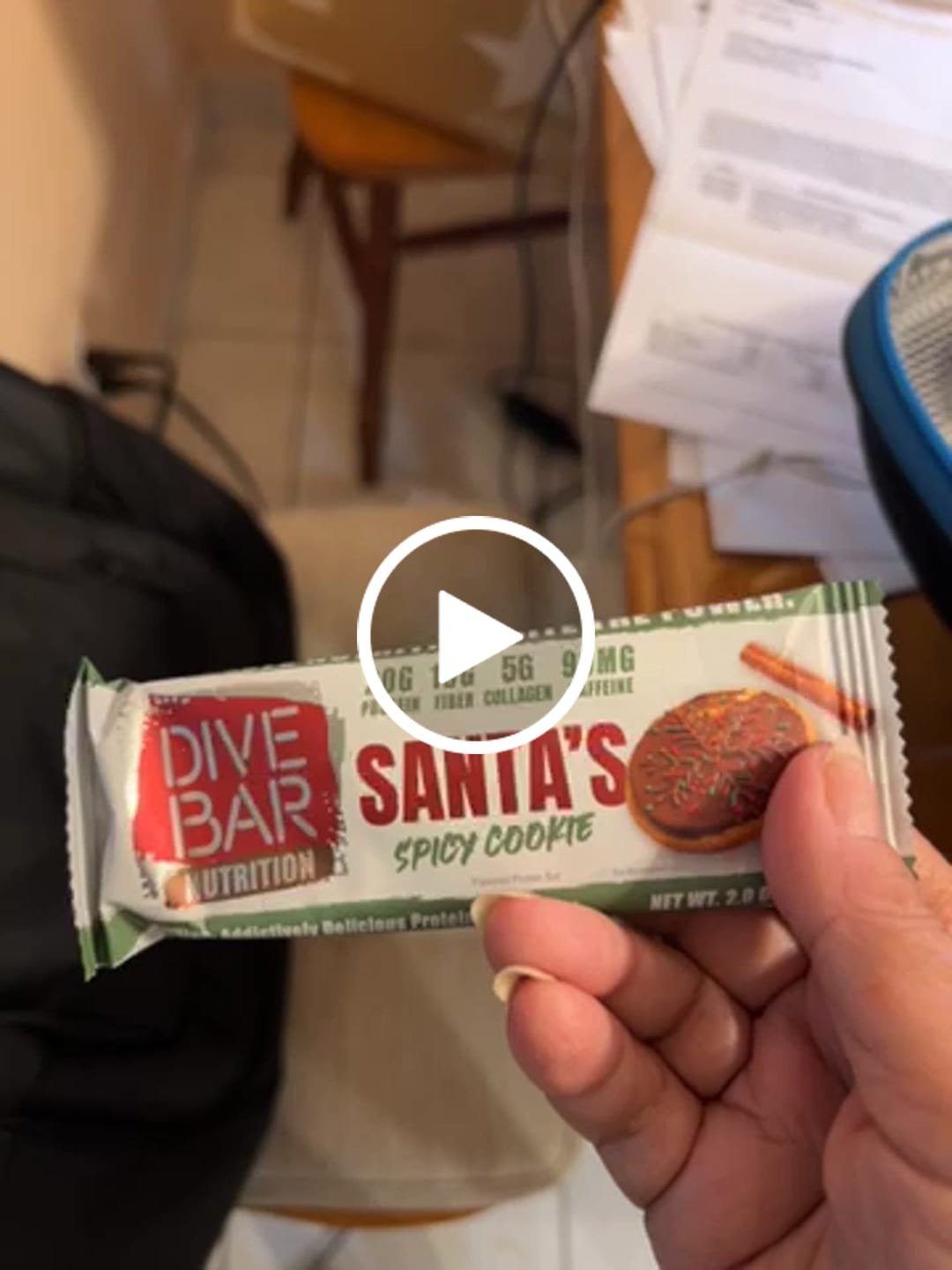 Customer video review of Santa Spicy Nightlife Cookie - 6 bars