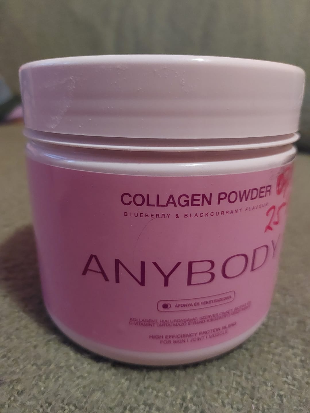 Customer photo review of Anybody Collagen Powder 265g