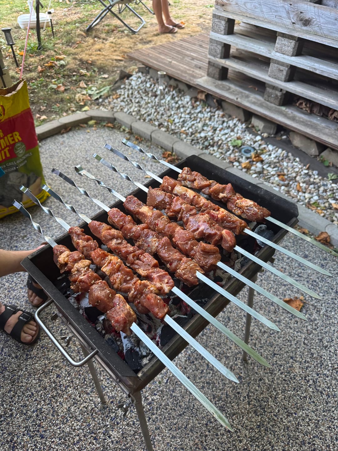 Customer photo review of Schweine-Schaschlik Yakuza – mariniert mit Teriyaki, Chili & Sesam | mySchaschlik