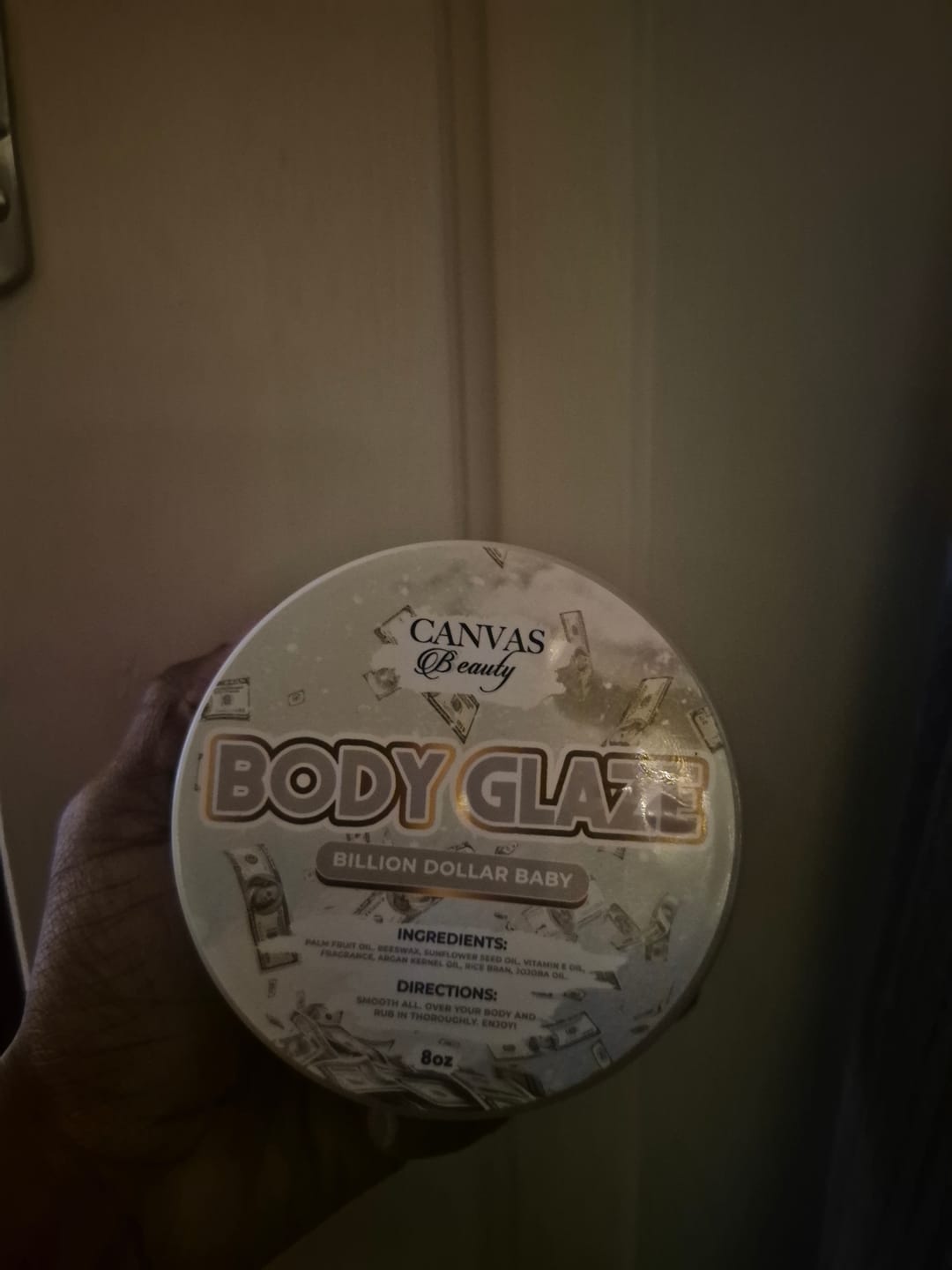 Customer photo review of BODY GLAZE: BILLION DOLLAR BABY