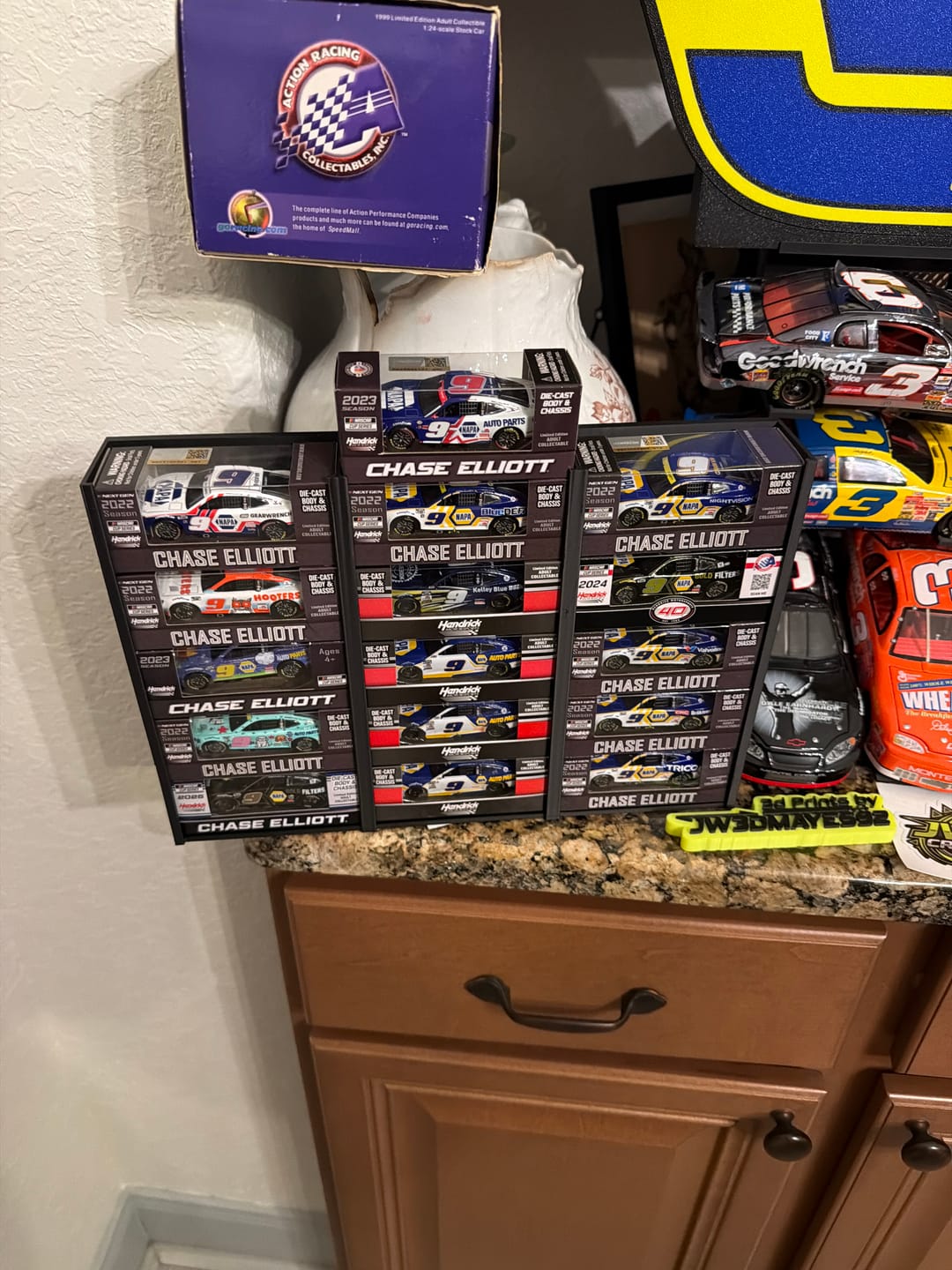 Customer photo review of 15 Car Boxed 1/64 Display Stand