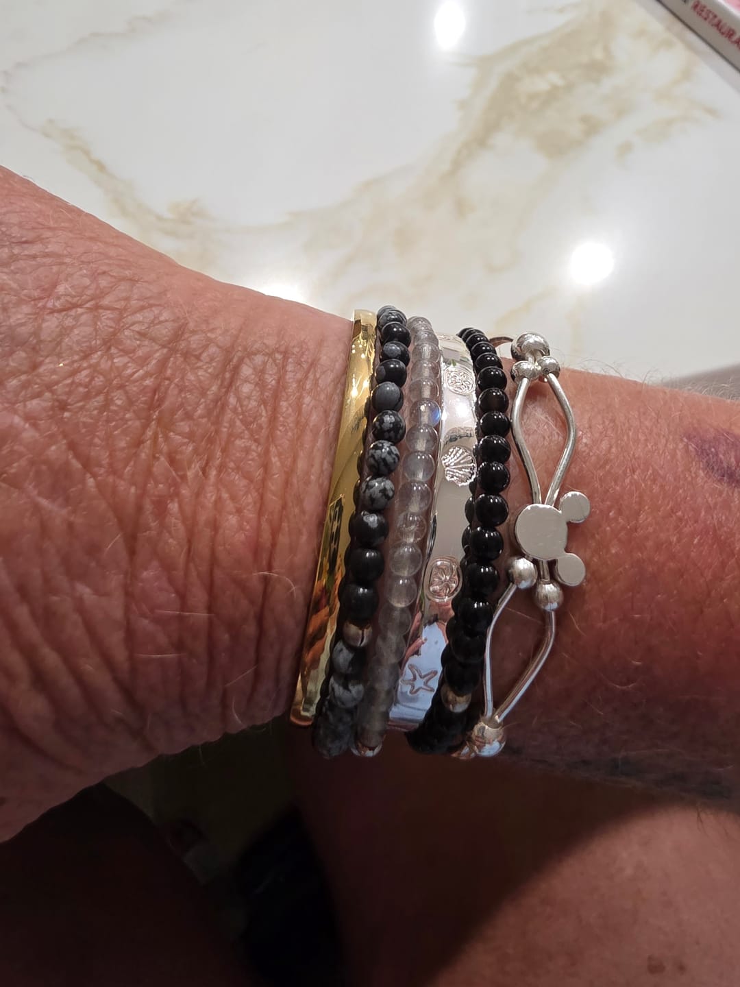 Customer photo review of Marbella Cuff Bracelet