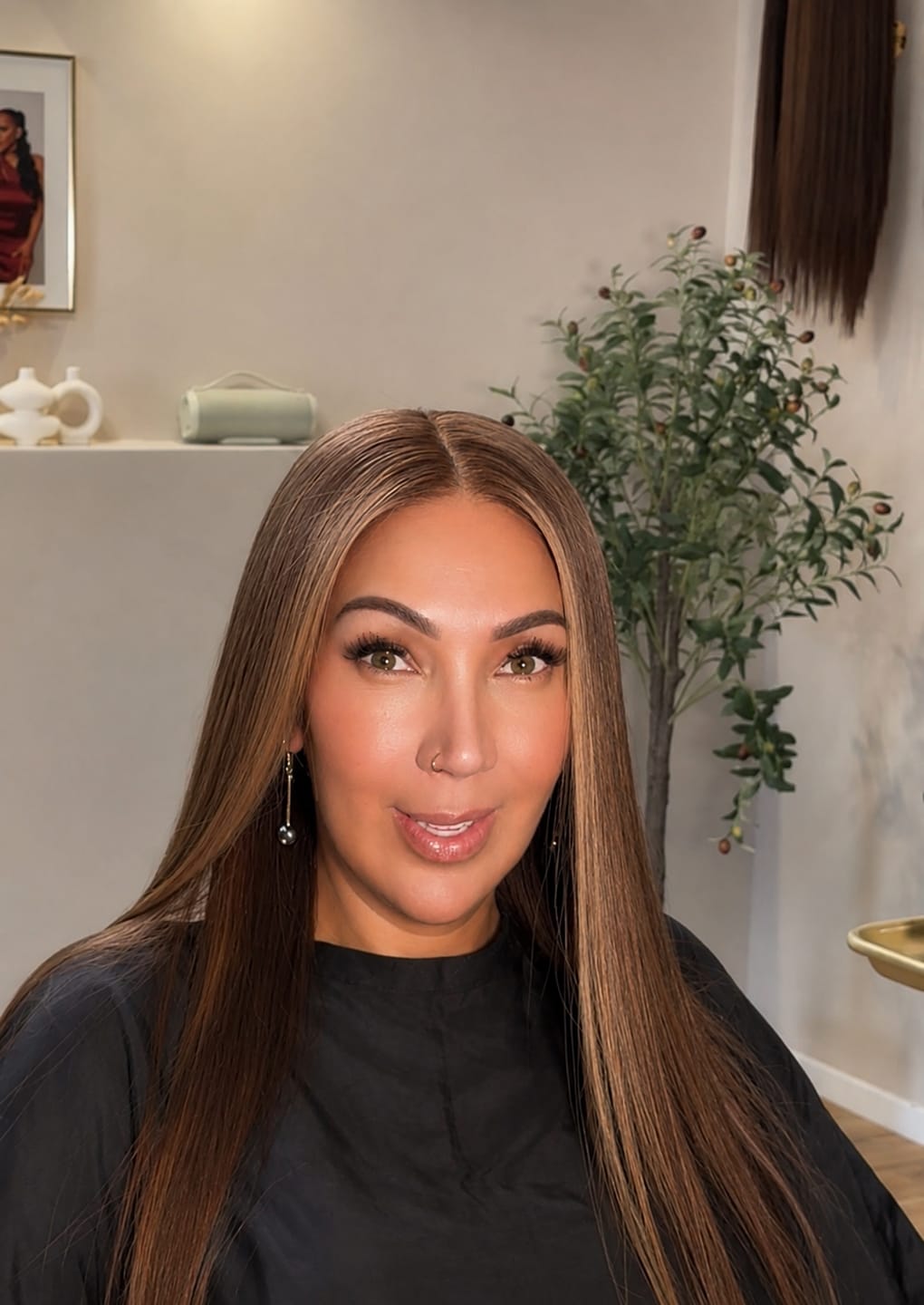 Customer photo review of Eve Soft Lighted Brunette Originals