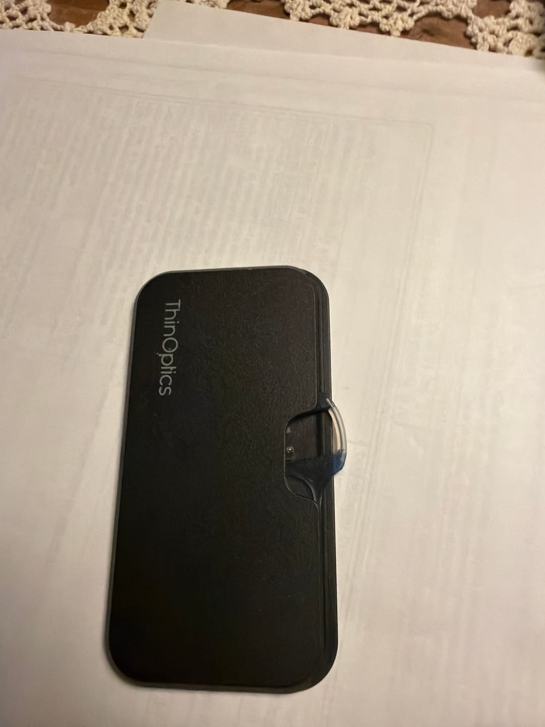 Customer photo review of Readers + Black Universal Pod