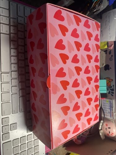 Customer photo review of Pack caja Mila San Valentin 30x19x9 cm