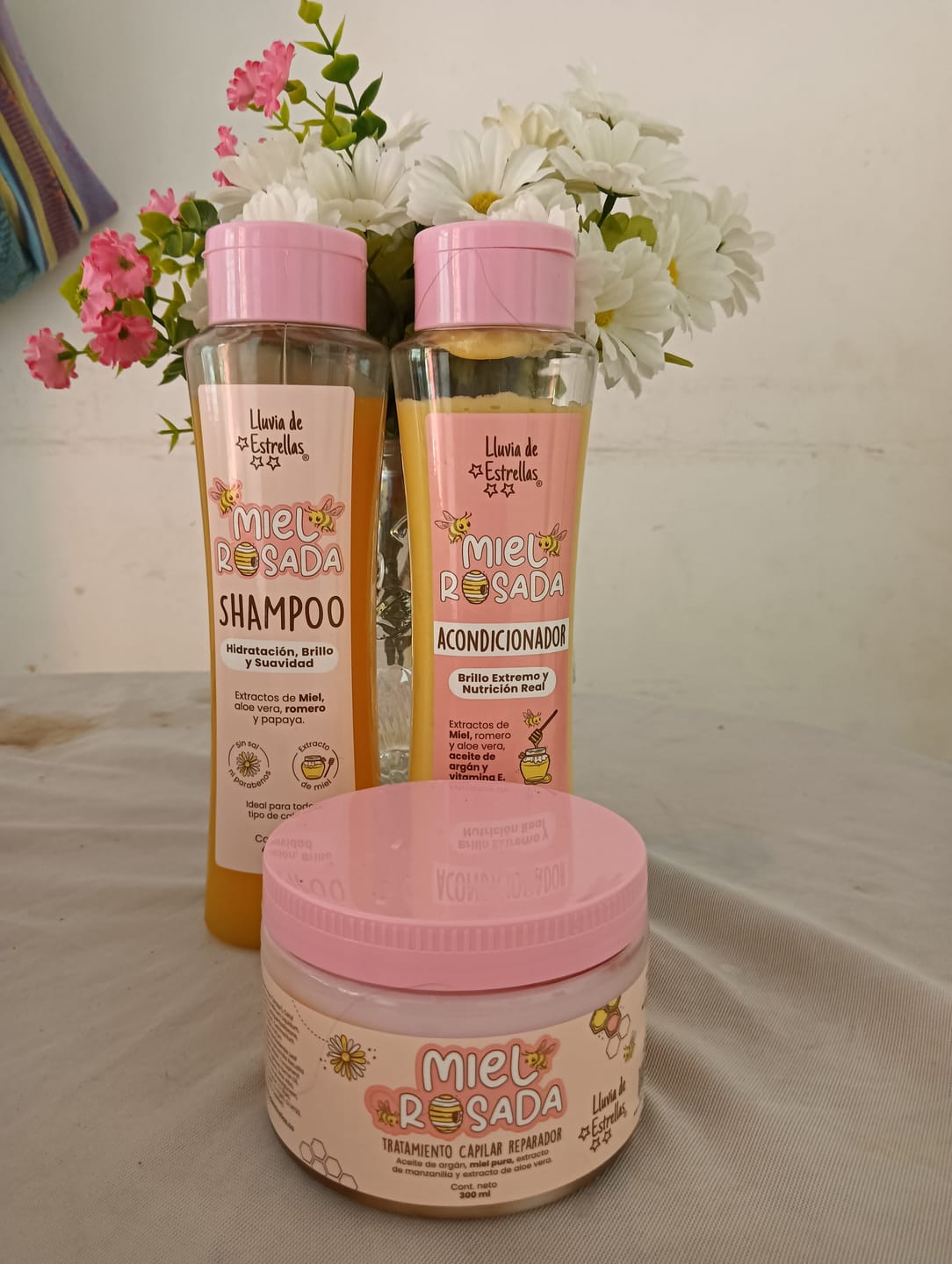 Customer photo review of LINEA MIEL ROSADA