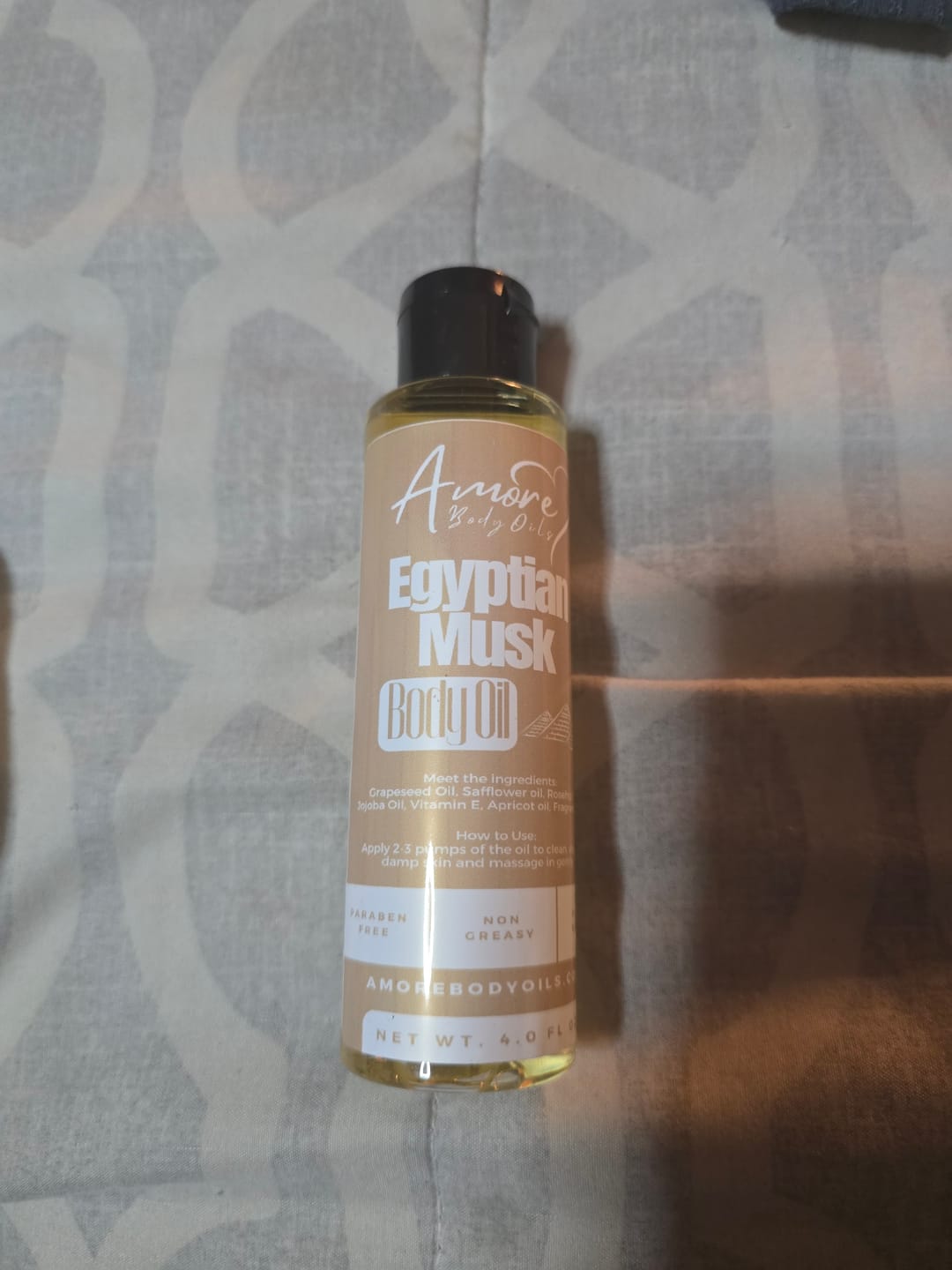 Customer photo review of Egyptian Musk - Body Oil